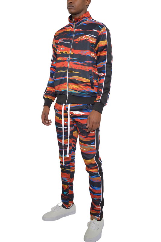 Men's Windbreaker Track Suit