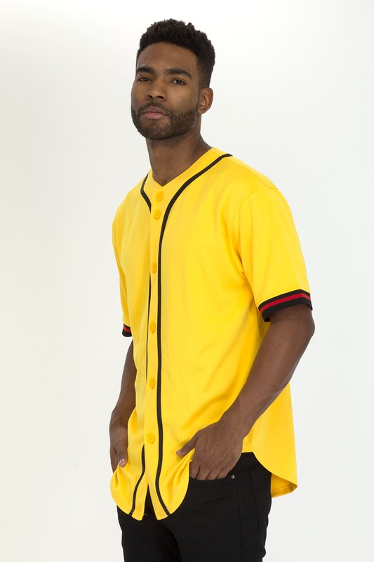 Unisex Active Sports Team Baseball Jersey