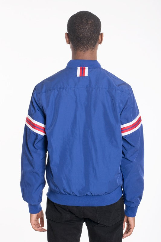 Luxury Woven Taped  Bomber Jacket