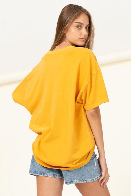 COOL AND CHILL OVERSIZED T-SHIRT