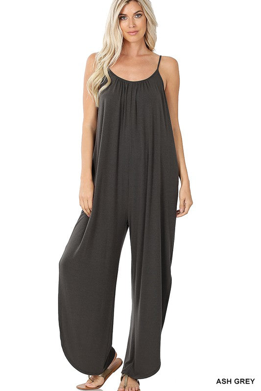 JUMPSUIT WITH SIDE SLITS