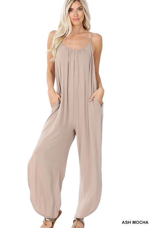 JUMPSUIT WITH SIDE SLITS