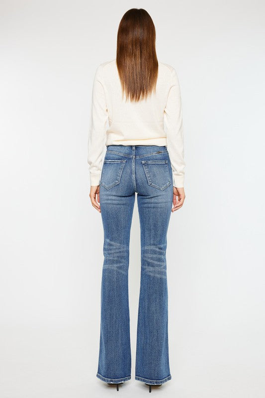 High Rise Flare Jeans