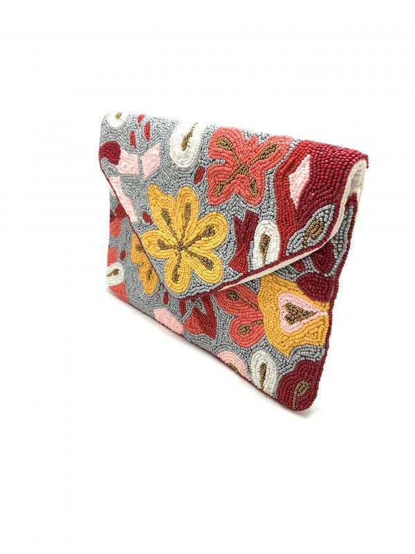 FLower Pattern Clutch Bag CMI-BG-2141