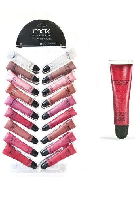 MAX Makeup Colour Shimmer Gloss Lip Polish