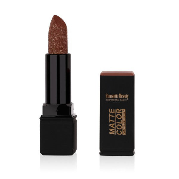 Sparkle Glitter 6 Brown Tones Matte Lipstick