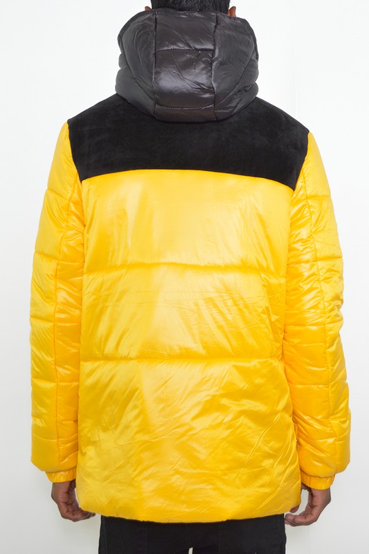 Men's Padded Buffle Puffer Jacket