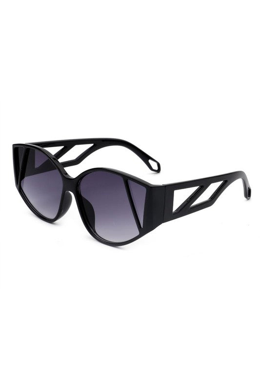 Women Geometric Round Cat Eye Fashion Sunglasses