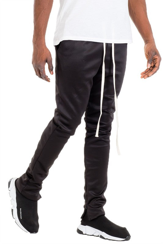 Men's Solid Color Plain Basic Track Pants