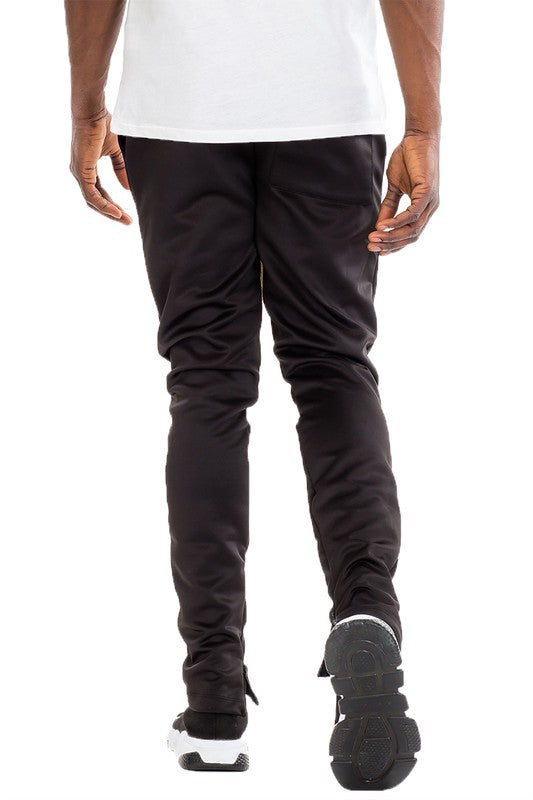Men's Solid Color Plain Basic Track Pants