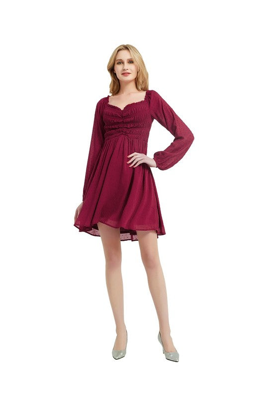 Formal Long Sleeve Dress