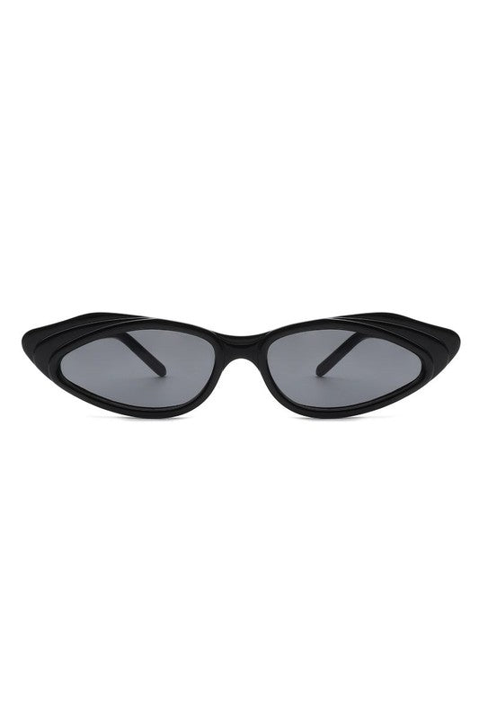 Retro Slim Narrow Cat Eye Fashion Sunglasses