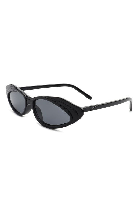 Retro Slim Narrow Cat Eye Fashion Sunglasses