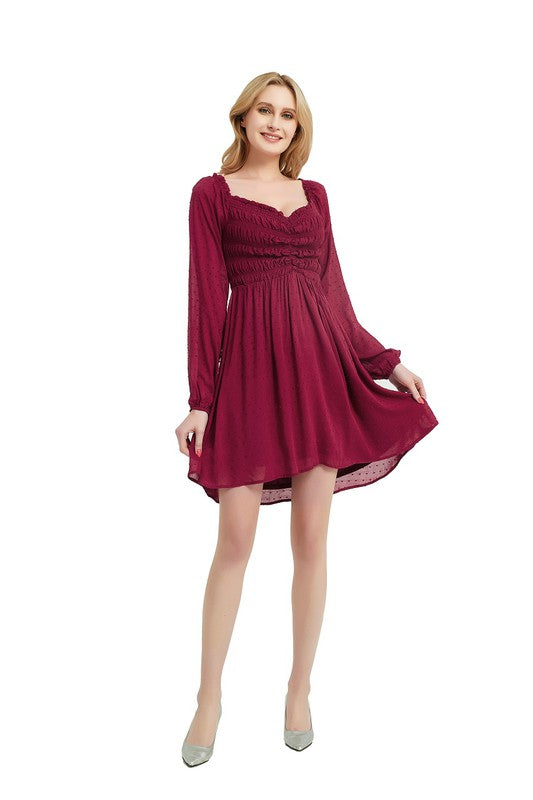 Formal Long Sleeve Dress