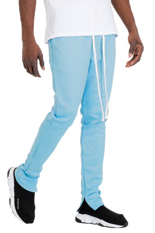 Men's Solid Color Plain Basic Track Pants