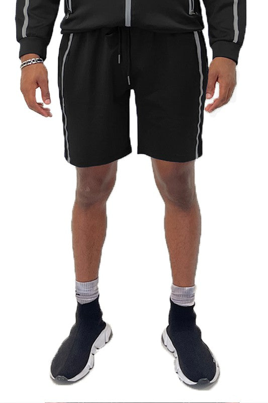 Men's Taped Stripes Shorts