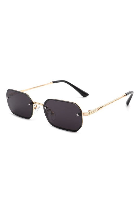 Slim Retro Rectangle Narrow Fashion Sunglasses