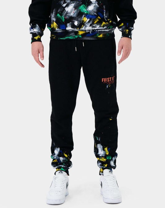 Men's Hand Paint Jogger