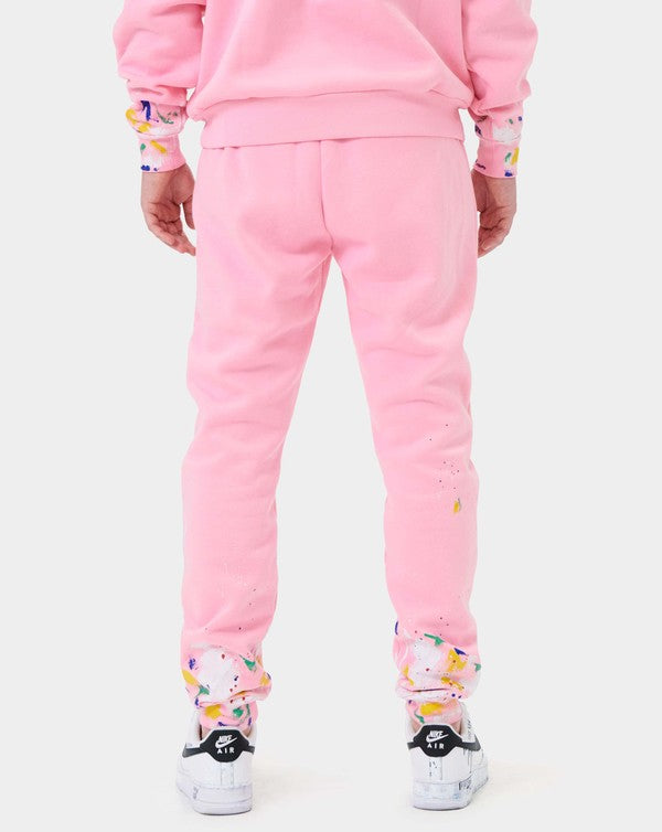 Men's Hand Paint Jogger Pant