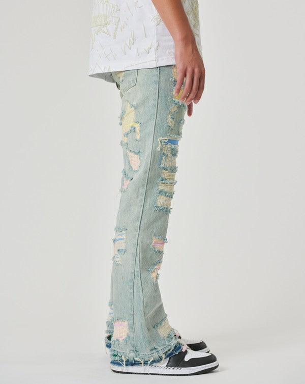 STRAIGHT FIT DENIM