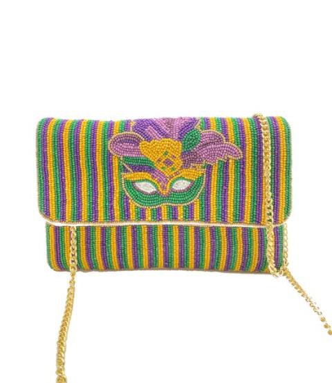 Multi Color MASK Mini Clutch LMC-153