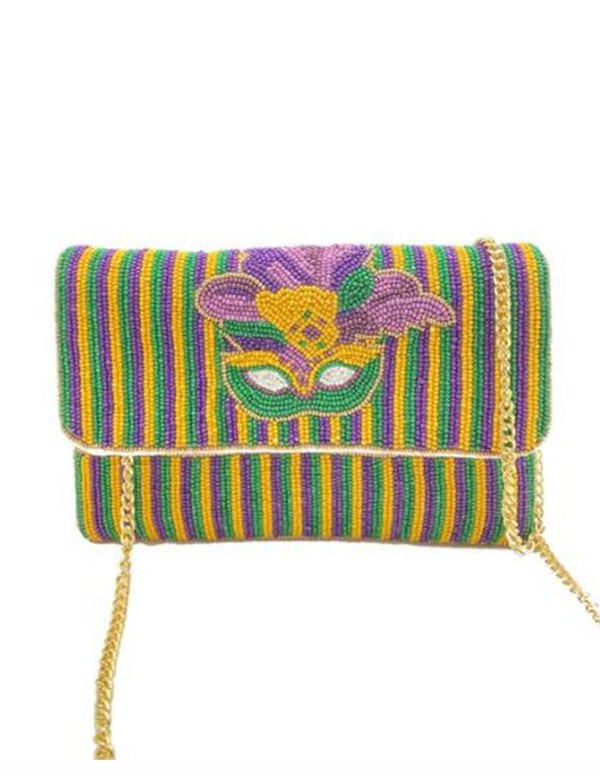 Multi Color MASK Mini Clutch LMC-153