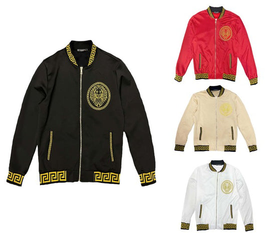 Men's Black and Gold Detail Track Suit