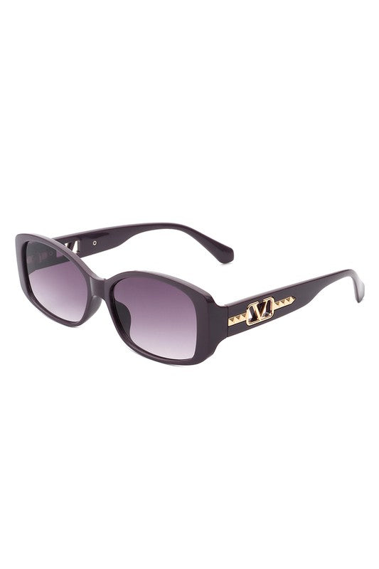 Rectangular Narrow Fashion Square Sunglasses