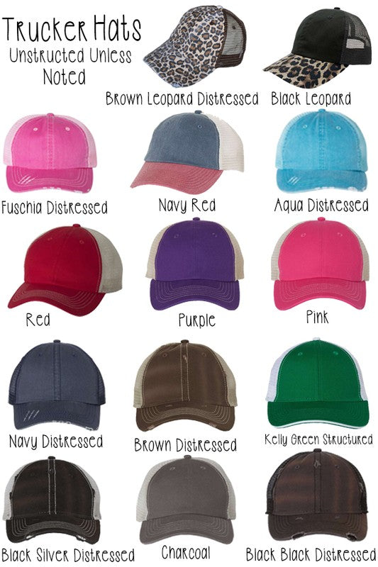 Soft Color Dog Mom Hearts Patch Hat