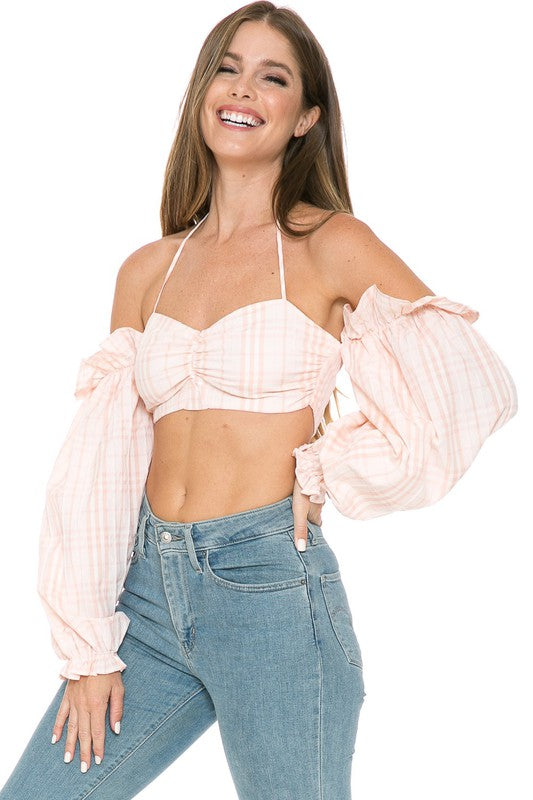 Women's Summer Off Shoulder Long Sleeve TOP