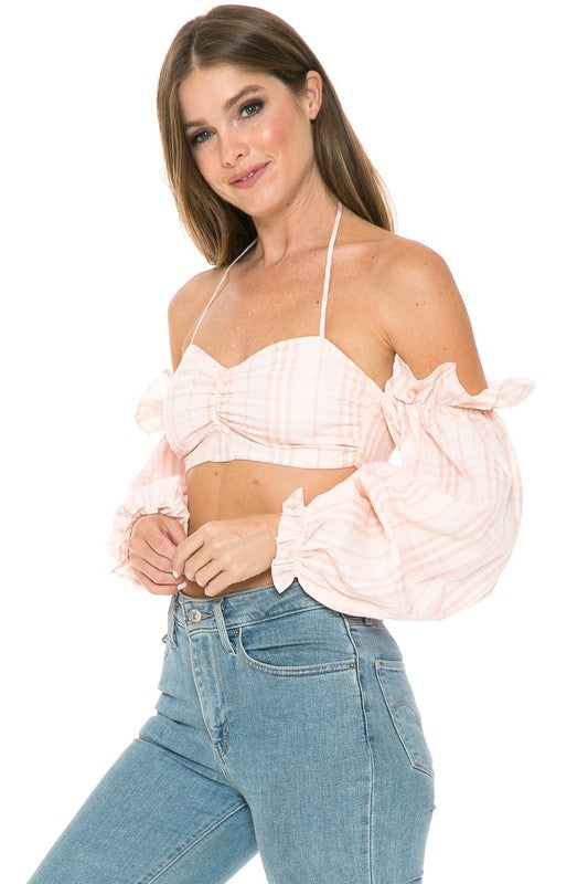 Women's Summer Off Shoulder Long Sleeve TOP