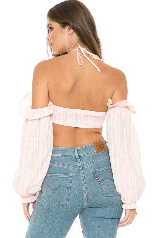 Women's Summer Off Shoulder Long Sleeve TOP