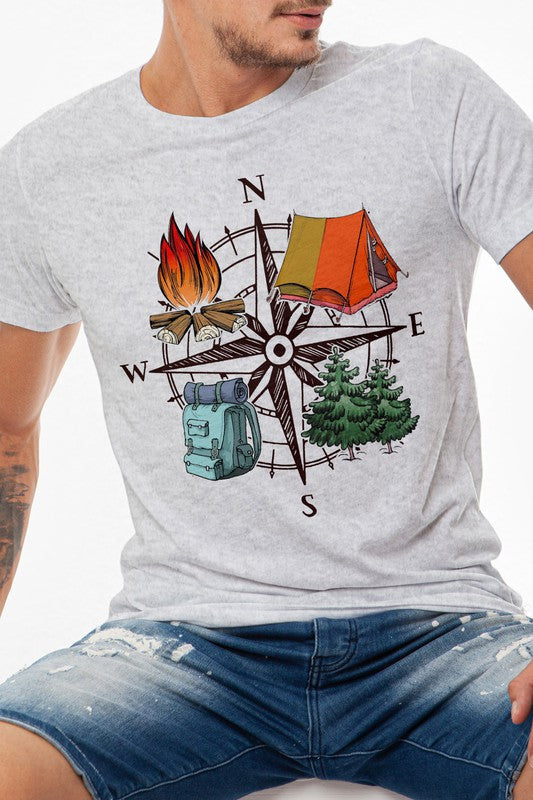 Adventure Compass Graphic Tee