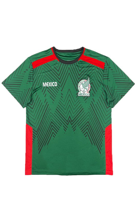 UNISEX MEXICO TEAM WORLD SOCCER JERSEYS TOP