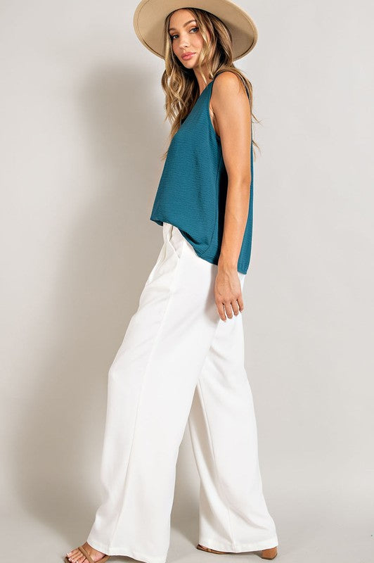 Women's Straight Wide Leg Pants