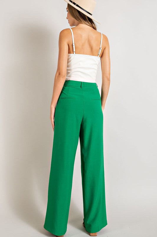 Women's Straight Wide Leg Pants