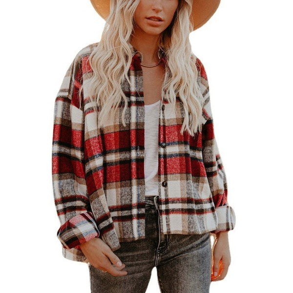 Women's Plaid Shacket