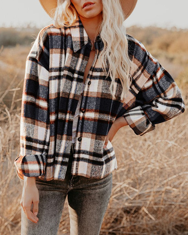 Women's Plaid Shacket