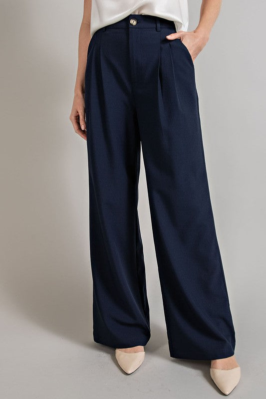 Women's Straight Wide Leg Pants