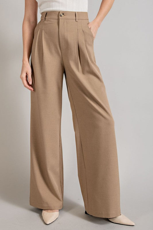 Women's Straight Wide Leg Pants