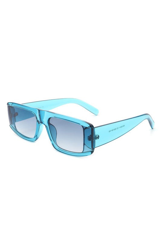 Rectangle Flat Top Retro Fashion Sunglasses