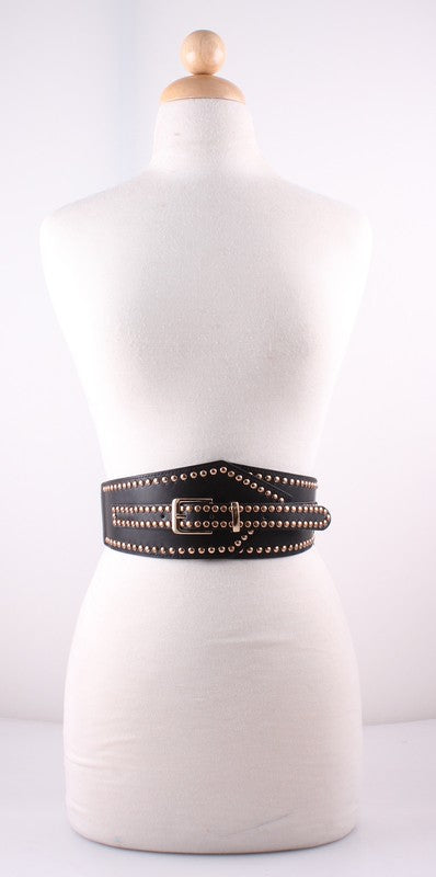 Boho Stud Smoked Belt