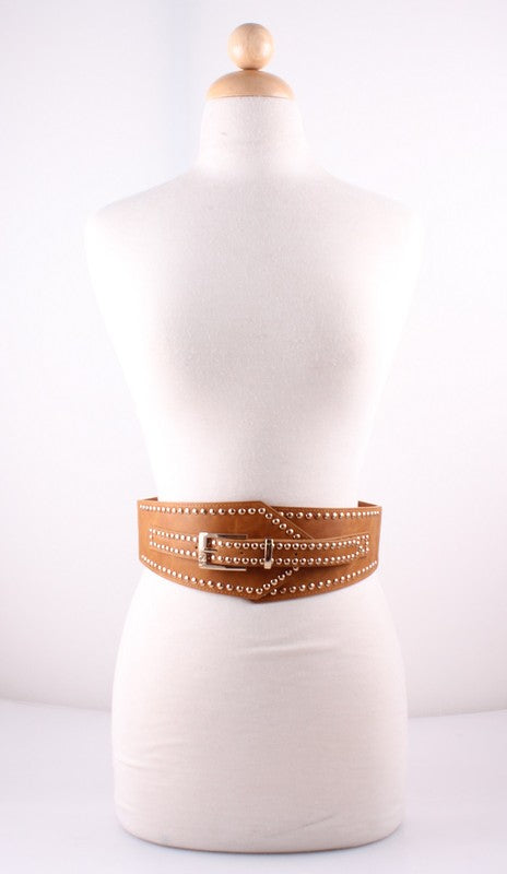 Boho Stud Smoked Belt