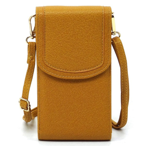 Calin Flap Cell Phone Purse Crossbody Bag