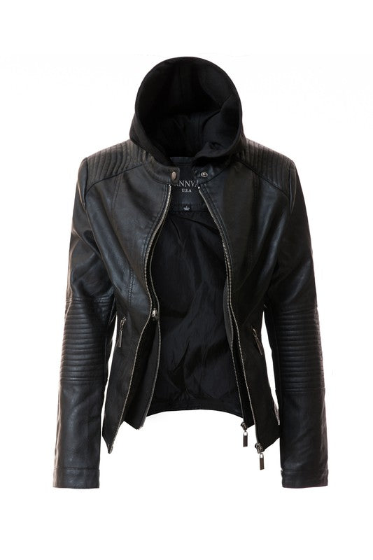 Women's PU Jacket