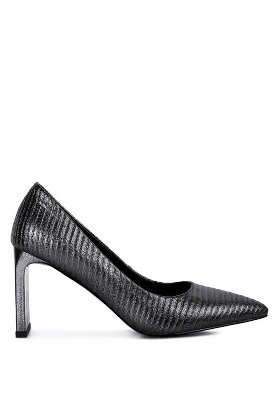 Tickles Italian Block Heeled Shoes