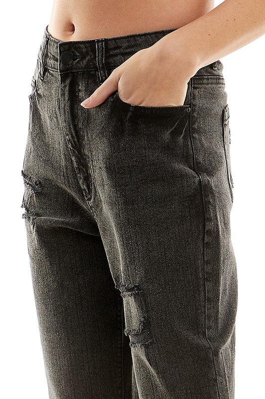 Women's Stretch Roll-up Denim Pant