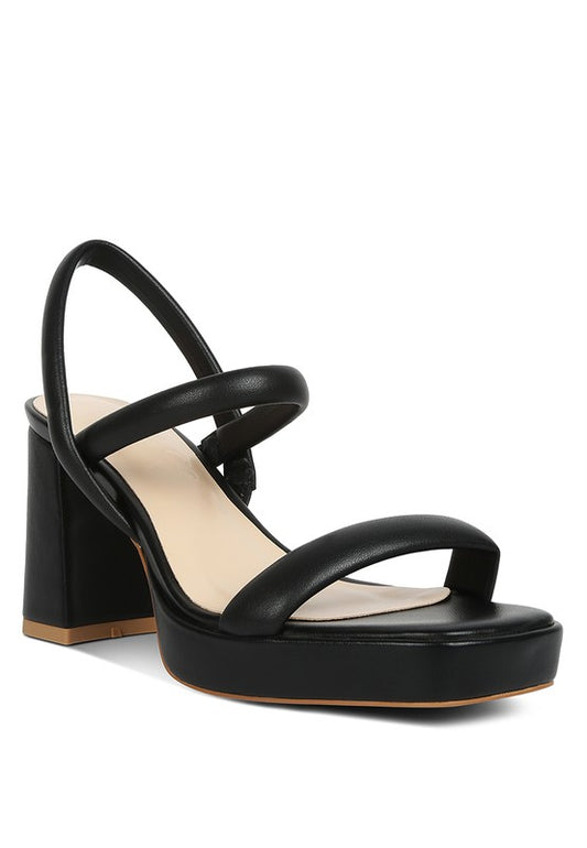 Joslyn Slingback Block Heel Sandals