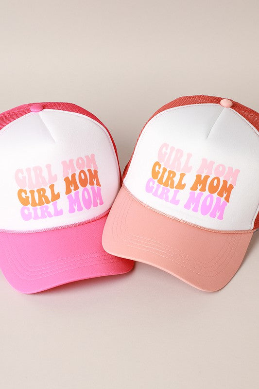 GIRL MOM Foam Trucker Hat