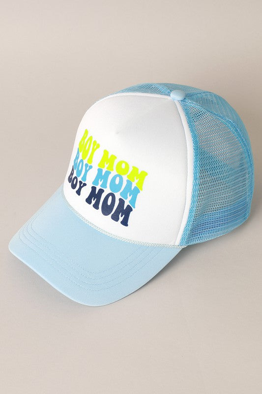 BOY MOM Foam Trucker Hat